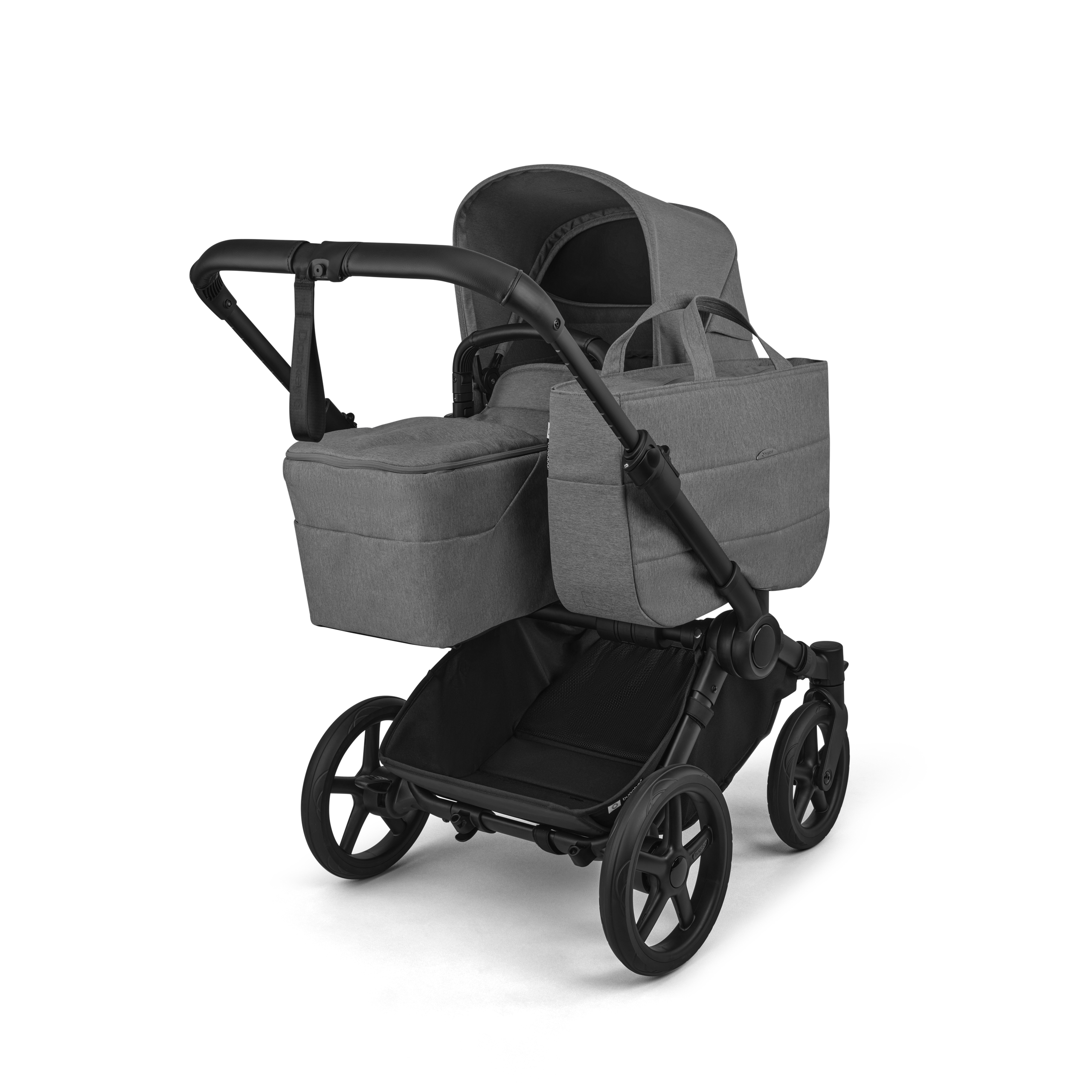 Bugaboo Donkey 6 side luggage bag MOON GREY - Thumbnail Slide 2 of 4