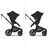 The Bugaboo Fox 5 Renew's reversible seat in two positions: facing parents or facing the world. - Thumbnail Slide 7 of 12