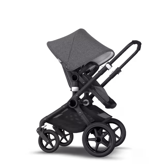 Bugaboo Fox Classic complete BLACK/GREY MELANGE - Main Image Slide 6 of 13