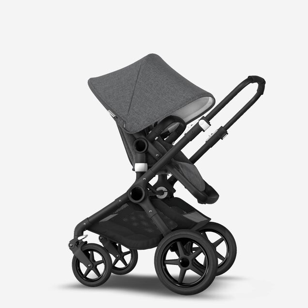 Bugaboo Fox Classic complete BLACK/GREY MELANGE - Main Image Slide 6 of 13