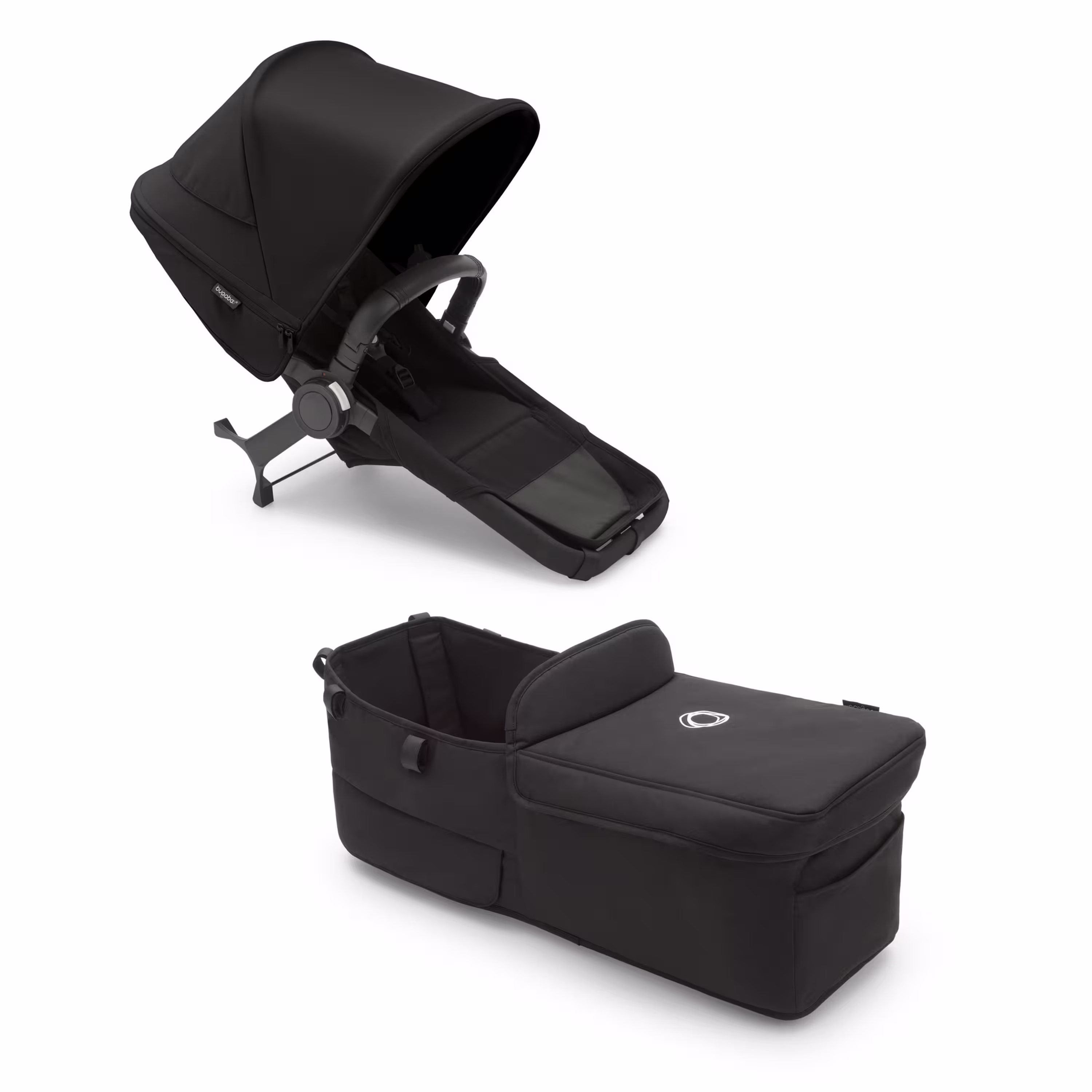 Bugaboo Donkey 5 Twin extension set complete AU MIDNIGHT BLACK-MIDNIGHT BLACK - Main Modal Image Slide 1 of 1