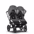Bugaboo Donkey 3 Twin travel system grey melange sun canopy, grey melange fabrics, black base - Thumbnail Slide 11 of 18