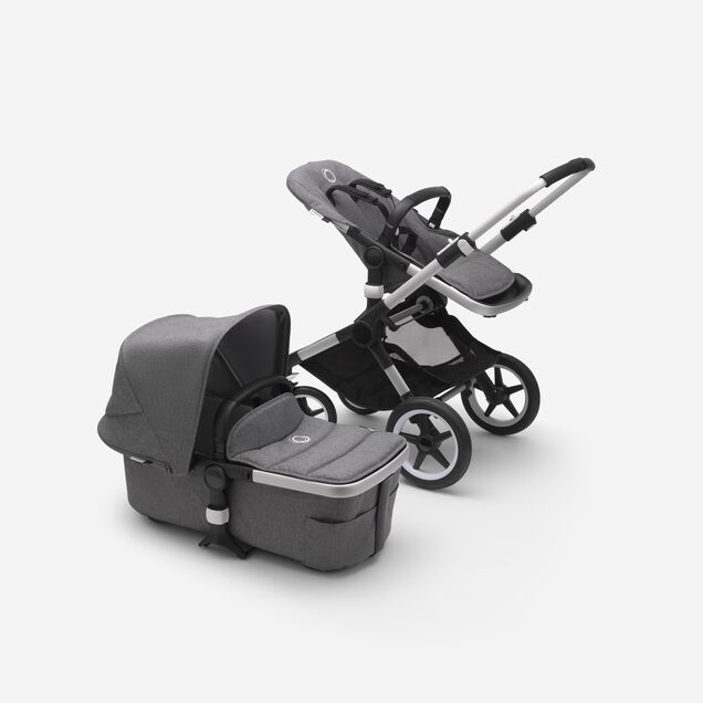 Refurbished Bugaboo Fox2 complete AU ALU/GREY MELANGE-GREY MELANGE - Main Image Slide 2 of 4