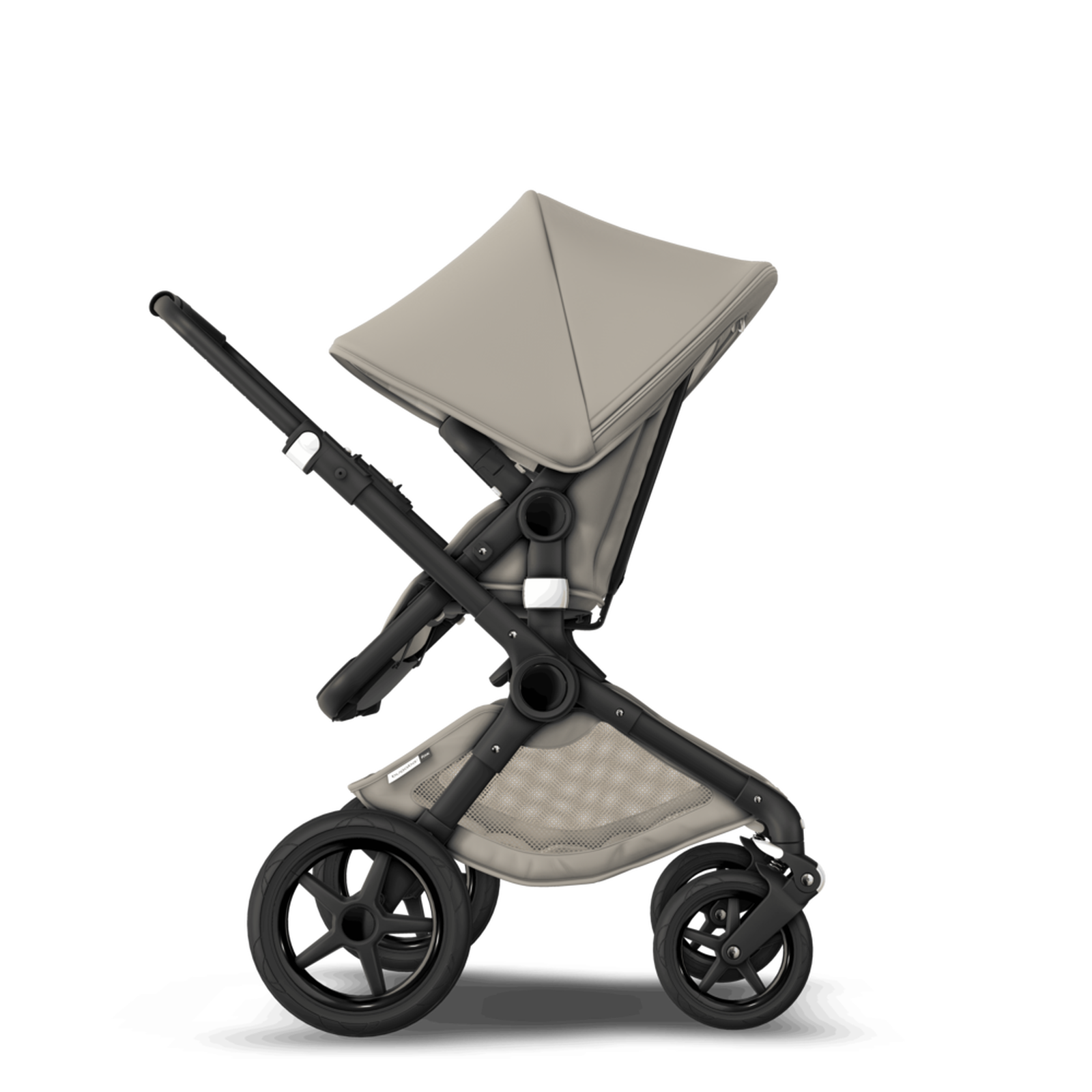 Bugaboo Fox Classic Dark Khaki, Black Chassis