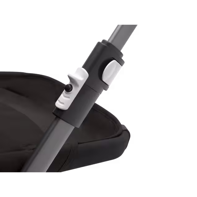 Bugaboo Donkey 5 Mono complete ASIA GRAPHITE/MIDNIGHT BLACK-SUNRISE RED - Main Image Slide 6 of 11