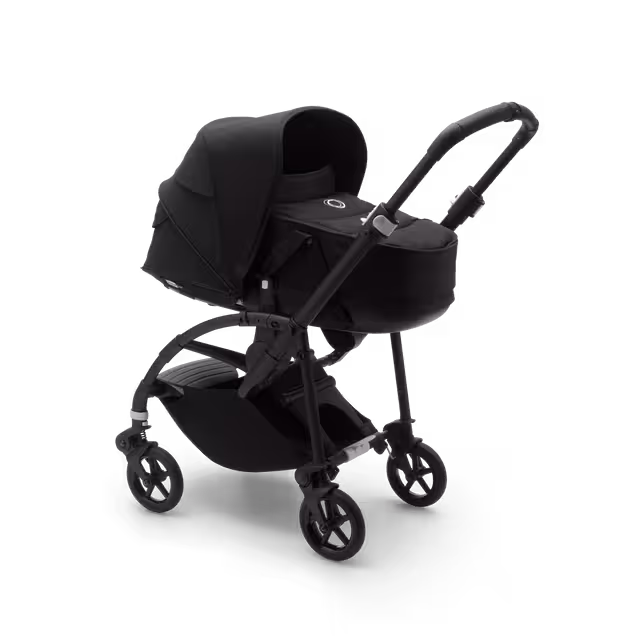 PP Bugaboo Bee 6 2-in-1 stroller black sun canopy, black fabrics, black base - Main Image Slide 3 of 5