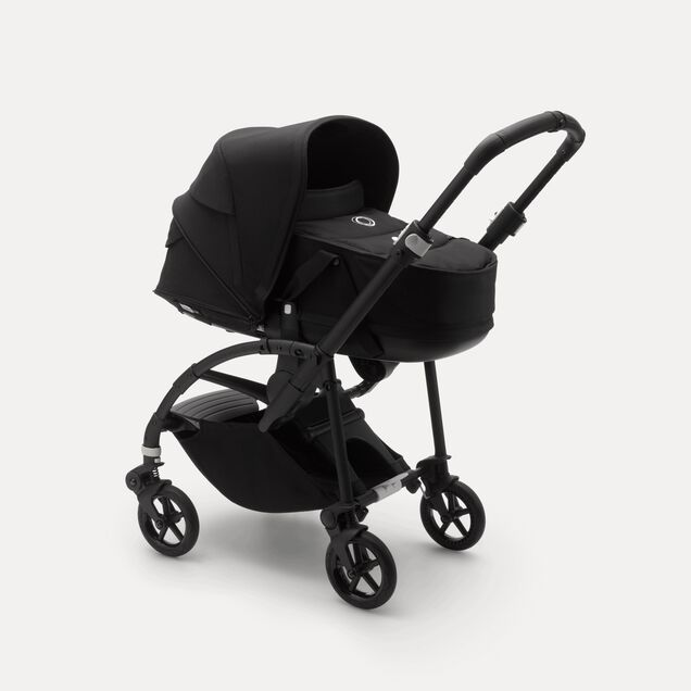 PP Bugaboo Bee 6 2-in-1 stroller black sun canopy, black fabrics, black base - Main Image Slide 3 of 5