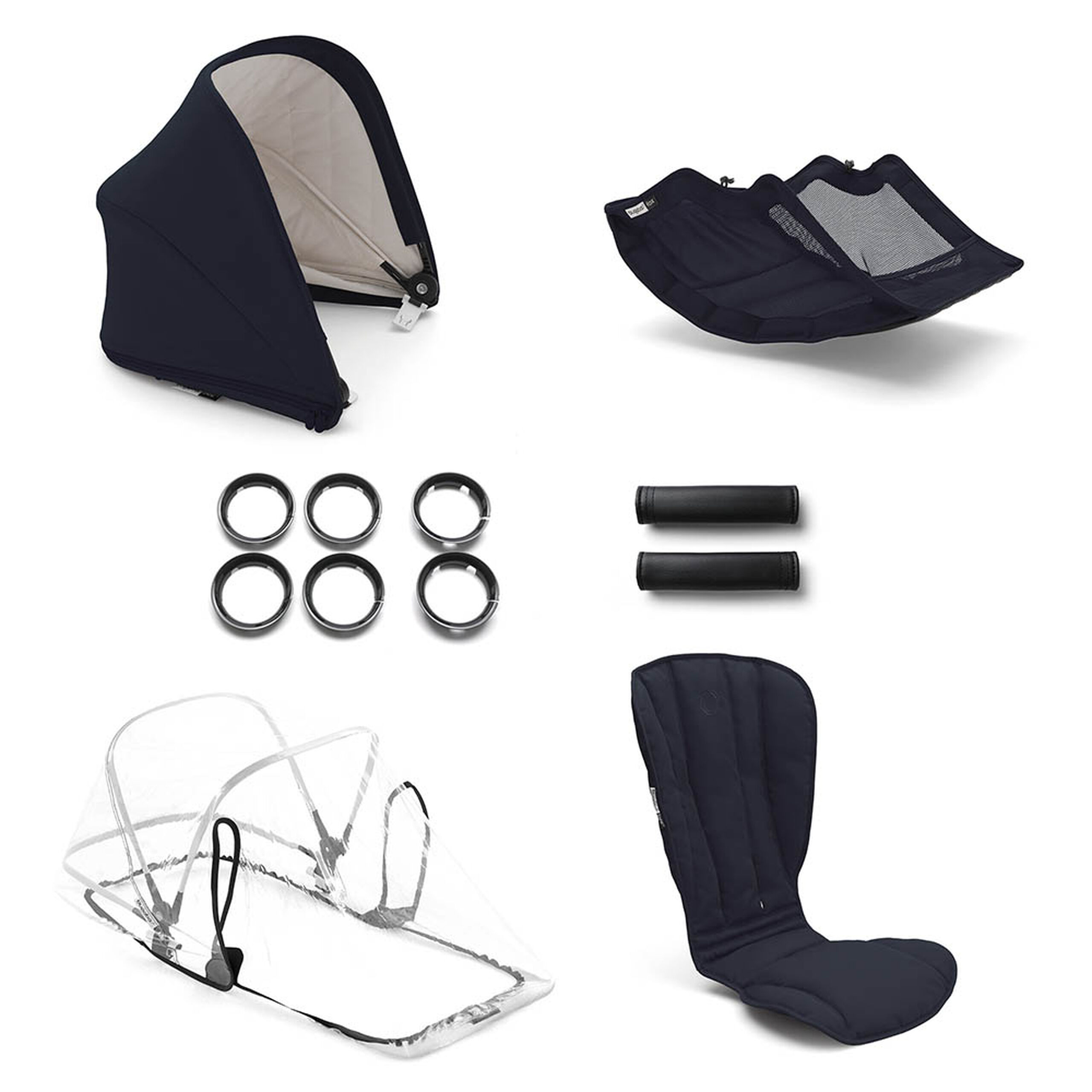 Bugaboo Bee5 Classic style set complete DARK NAVY - Thumbnail Slide 1 of 1