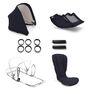 Bugaboo Bee5 Classic style set complete DARK NAVY - Thumbnail Modal Image Slide 1 of 1