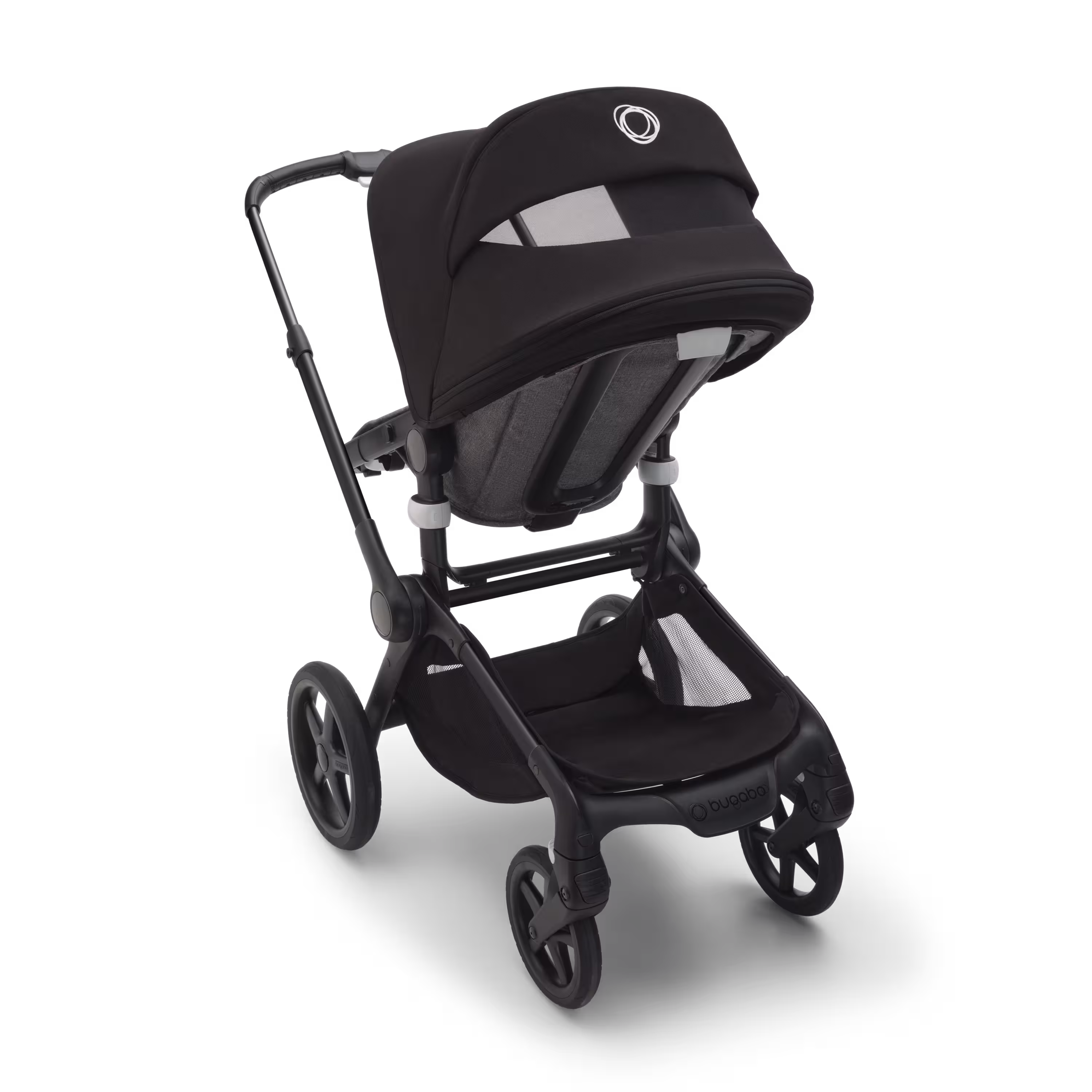 Refurbished Bugaboo Fox 5 complete BLACK/GREY MELANGE-GREY MELANGE - Main Modal Image Slide 6 van 10