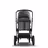 Bugaboo Fox 2 seat and bassinet stroller grey melange sun canopy, grey melange fabrics, black chassis - Thumbnail Slide 8 van 10