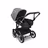 Refurbished Bugaboo Donkey 5 Mono bassinet and seat stroller graphite base, midnight black fabrics, forest green sun canopy - Thumbnail Slide 2 of 10