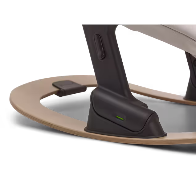 Close up of the safety indicators on the Bugaboo Giraffe rocker frame. - Main Image Slide 6 of 7