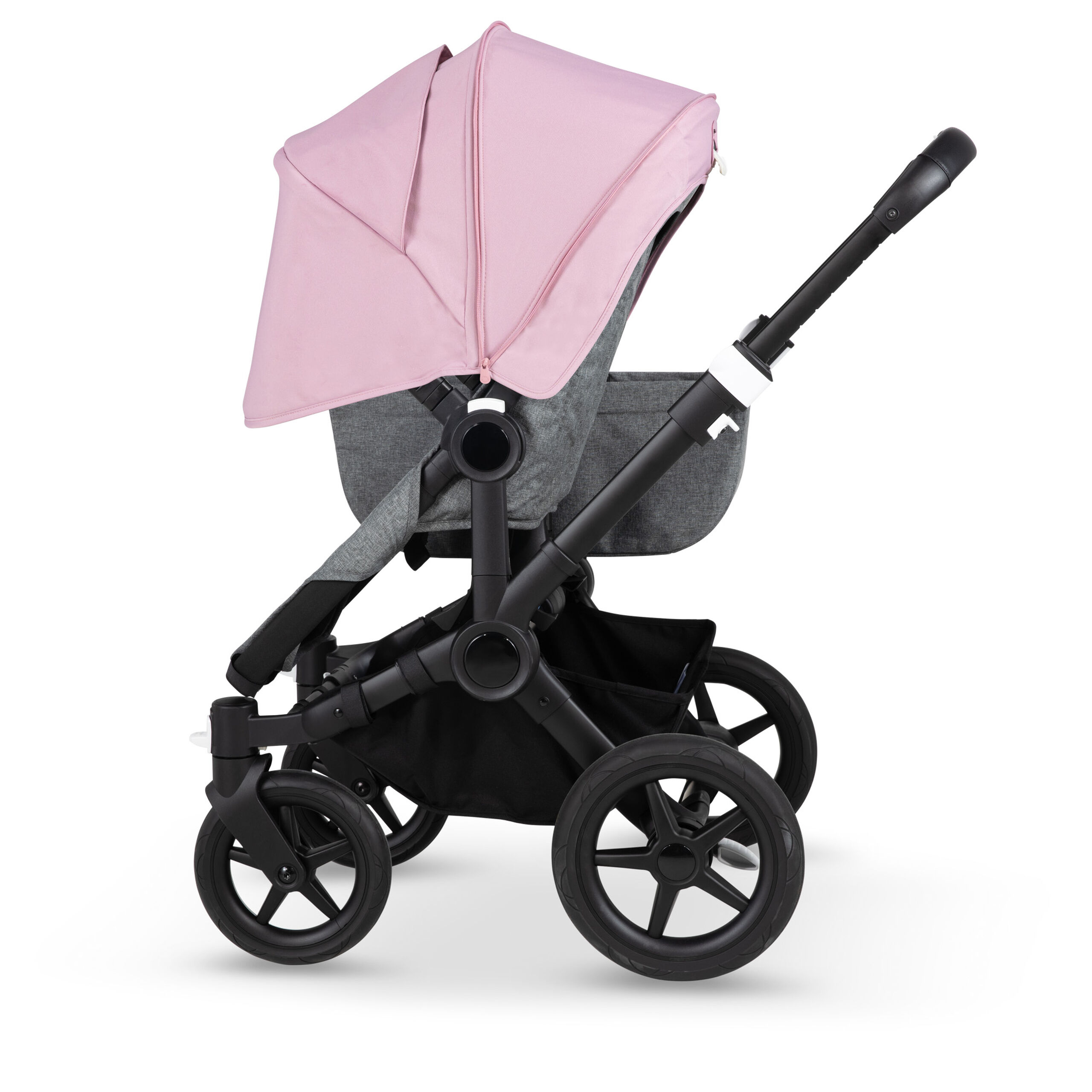 Bugaboo Donkey3 sun canopy SOFT PINK - Thumbnail Slide 5 of 22