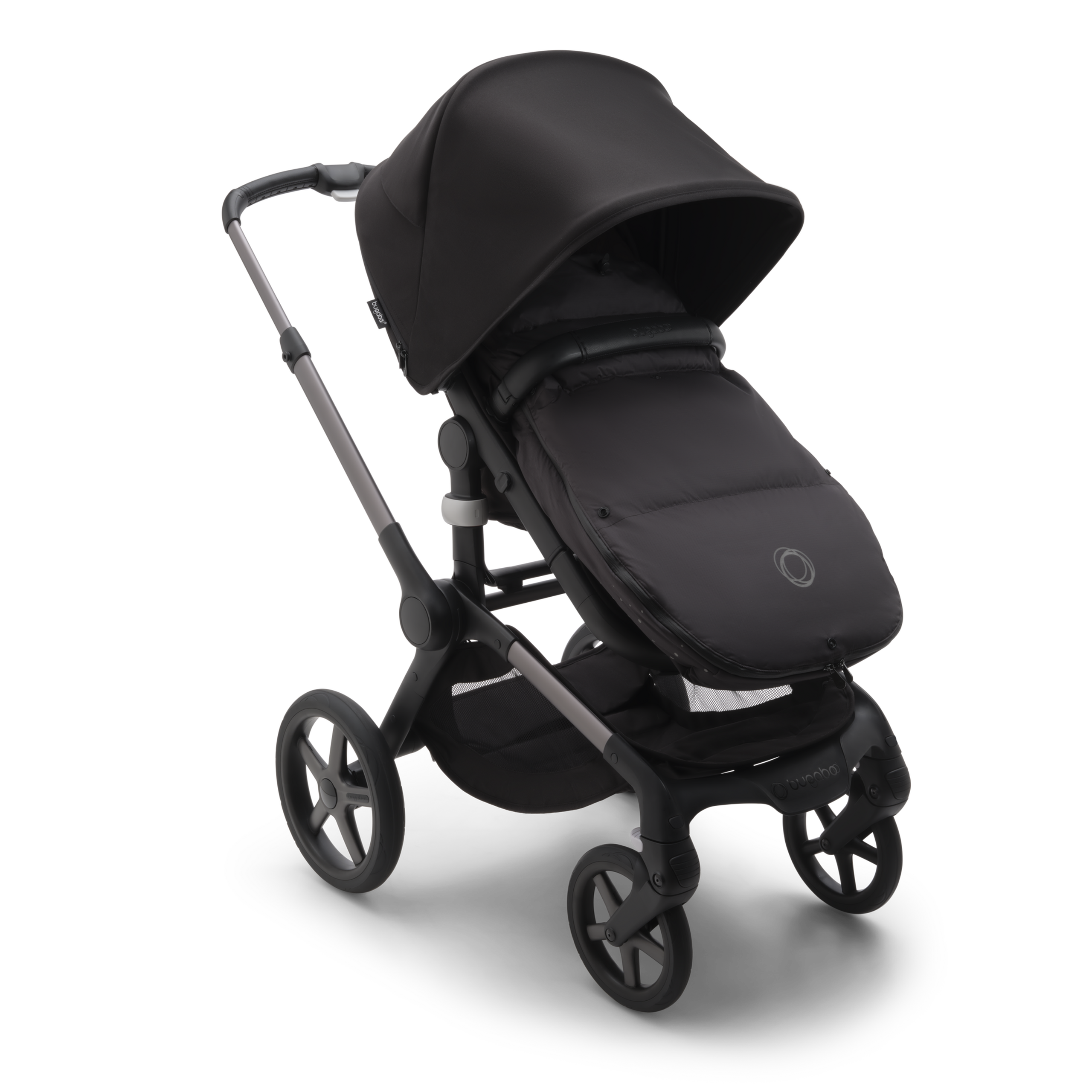 Bugaboo performance winter footmuff RW fabric NA MIDNIGHT BLACK - Thumbnail Slide 2 of 5
