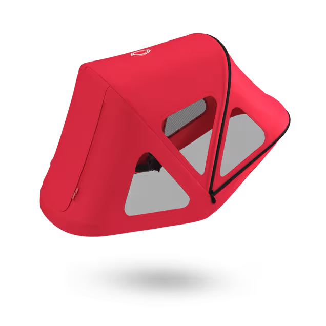 Bugaboo Fox/Cameleon3 breezy sun canopy NEON RED - Main Image Slide 8 of 8