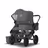 UK Bugaboo Donkey 2 Duo Classic Grey Melange, Black Chassis - Thumbnail Slide 5 of 6