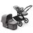 Refurbished Bugaboo Fox 5 complete BLACK/GREY MELANGE-GREY MELANGE - Thumbnail Slide 1 of 1