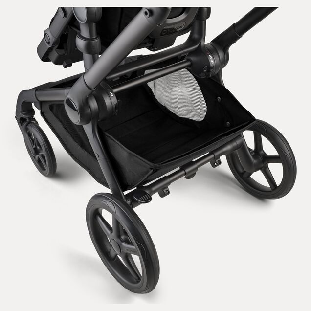 Bugaboo Kangaroo 2-in-1 stroller black base, forest green fabrics, forest green sun canopy - Main Image Slide 8 of 18