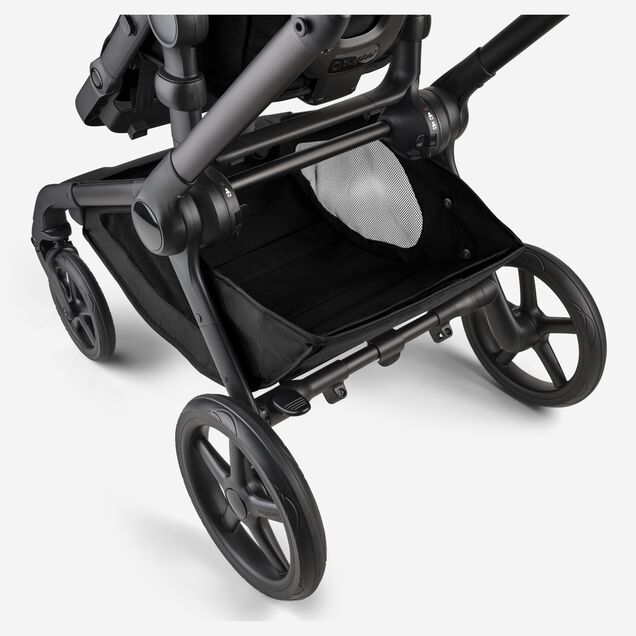 Bugaboo Kangaroo 2-in-1 stroller black base, forest green fabrics, forest green sun canopy - Main Image Slide 8 of 18
