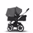 US - D2D stroller bundle aluminum, black, grey melange - Thumbnail Slide 2 of 4