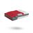 Refurbished Bugaboo Light Cotton Blanket - NEON RED MULTI - Thumbnail Slide 2 of 10