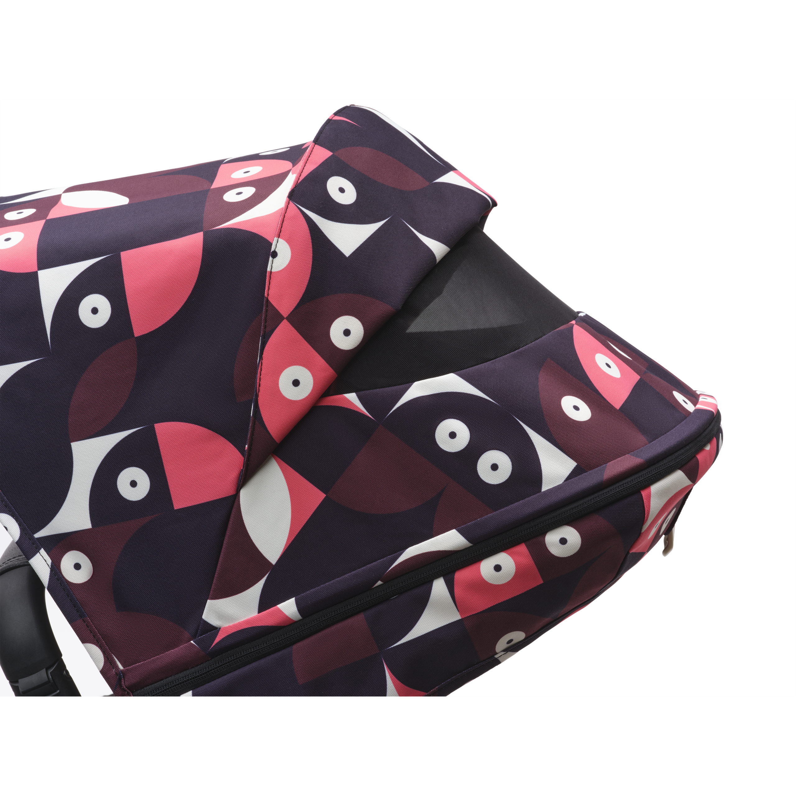 Bugaboo Donkey 5 sun canopy Animal Explorer PINK/ RED - Thumbnail Slide 3 of 3