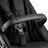 A close-up of the seat of the Bugaboo Kangaroo 2-in-1 stroller, with focus on the carry handle and the five-point safety harness. - Thumbnail Slide 15 of 18