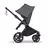 Bugaboo Cub 2-in-1 pushchair black base, forest green fabrics, forest green sun canopy - Thumbnail Slide 3 of 11