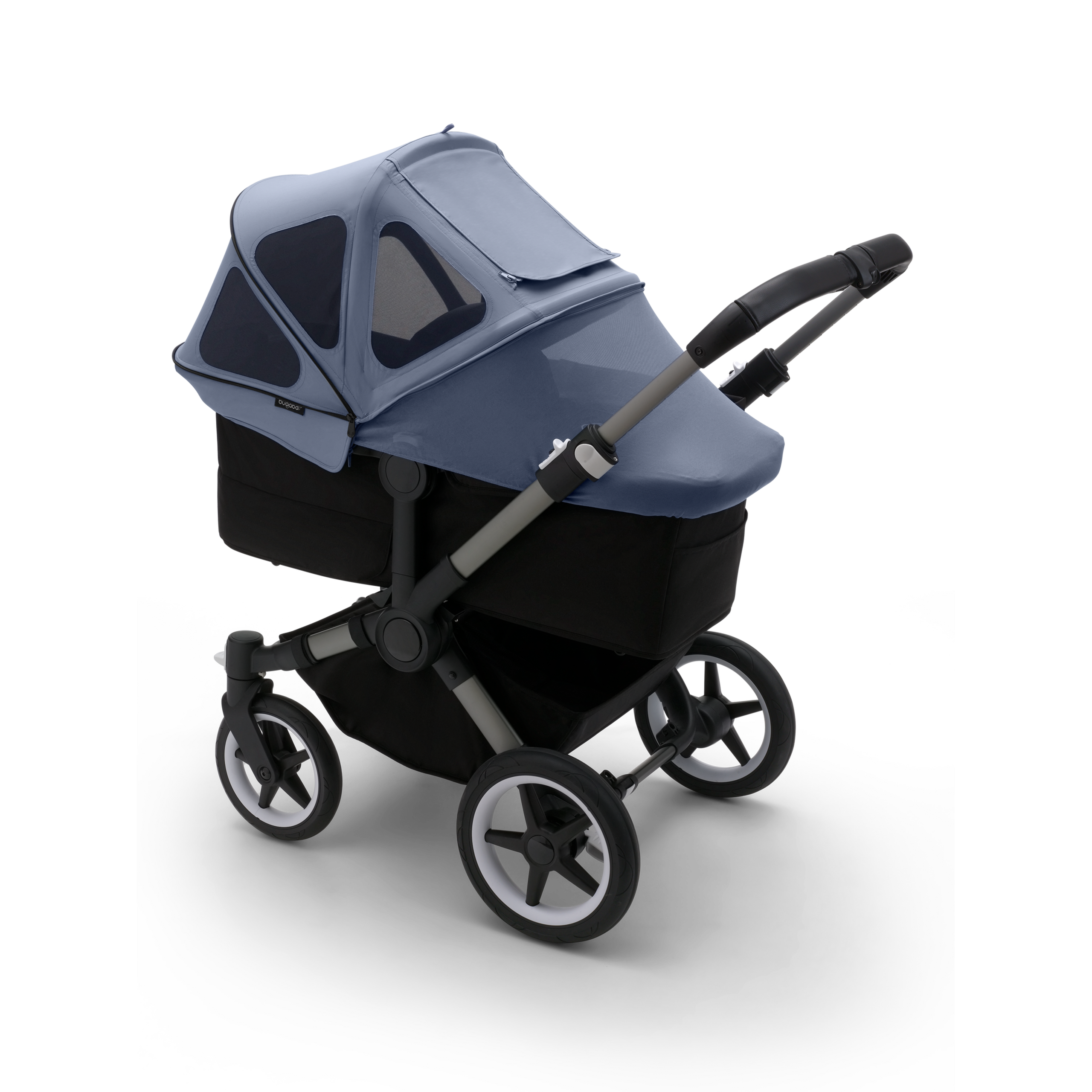 Refurbished Bugaboo Donkey breezy sun canopy Seaside blue - Thumbnail Slide 4 of 4
