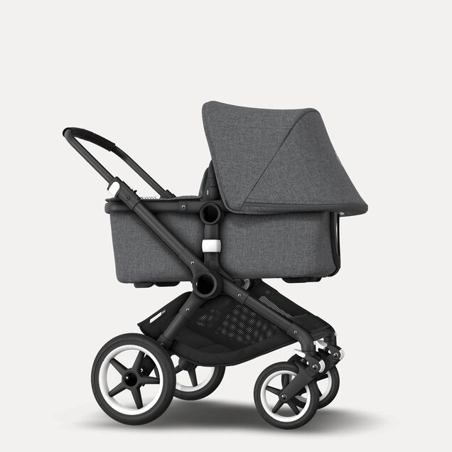 EU - Bugaboo Fox stroller bundle black grey melange - Main Image Slide 4 of 6