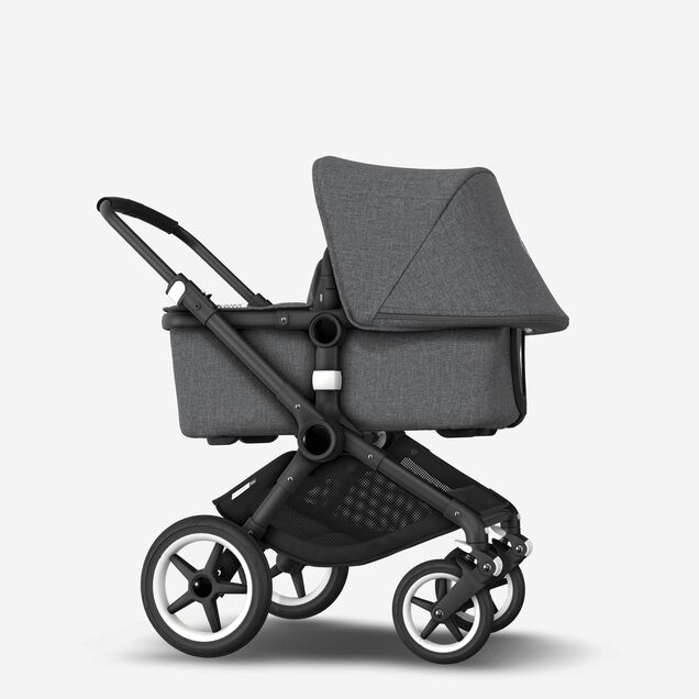 EU - Bugaboo Fox stroller bundle black grey melange - Main Image Slide 4 of 6