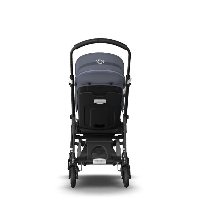 Bugaboo Bee 5 seat stroller steel blue sun canopy, grey melange fabrics, black base - Main Image Slide 3 of 6