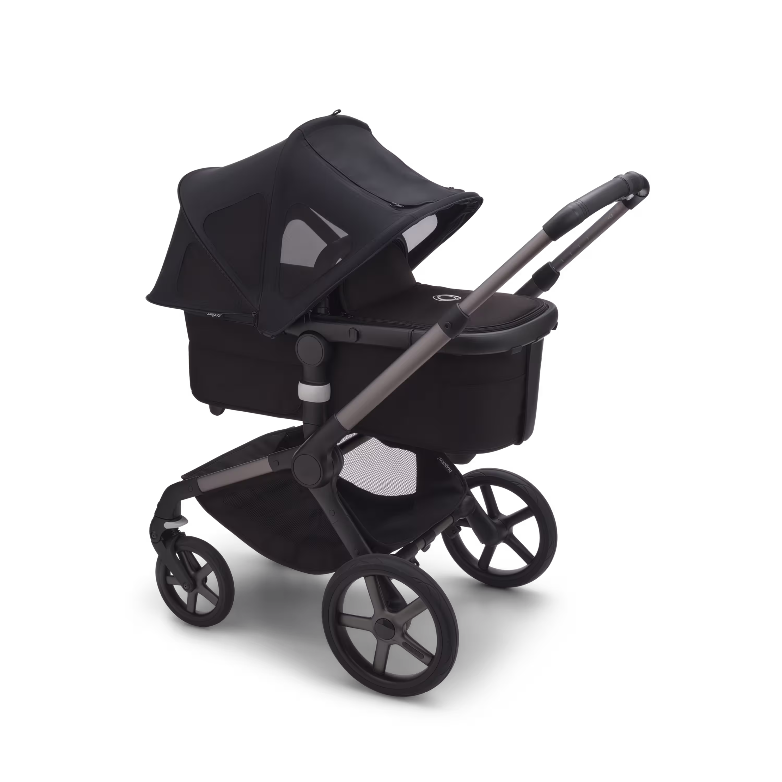 Bugaboo Fox/Cameleon3/Lynx breezy sun canopy v2 MIDNIGHT BLACK - Main Modal Image Slide 2 of 6