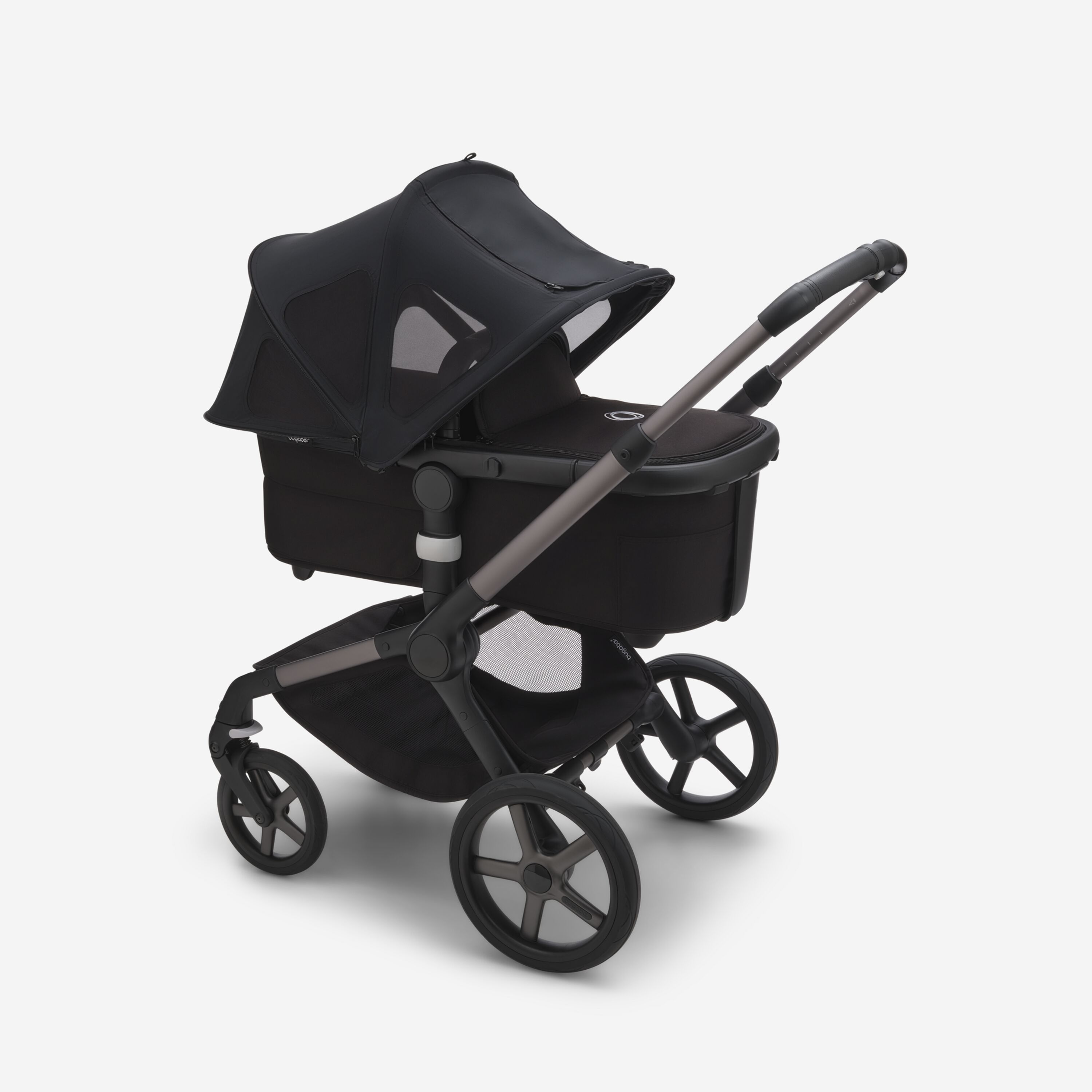 Bugaboo Fox/Cameleon3/Lynx breezy sun canopy v2 MIDNIGHT BLACK - Main Modal Image Slide 2 of 6