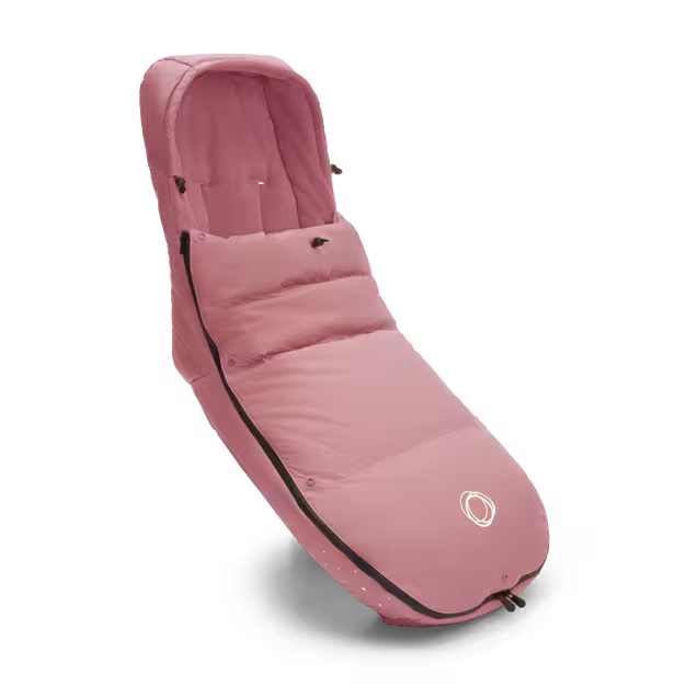 Refurbished Bugaboo performance winter footmuff EVENING PINK - Main Image Slide 1 of 6