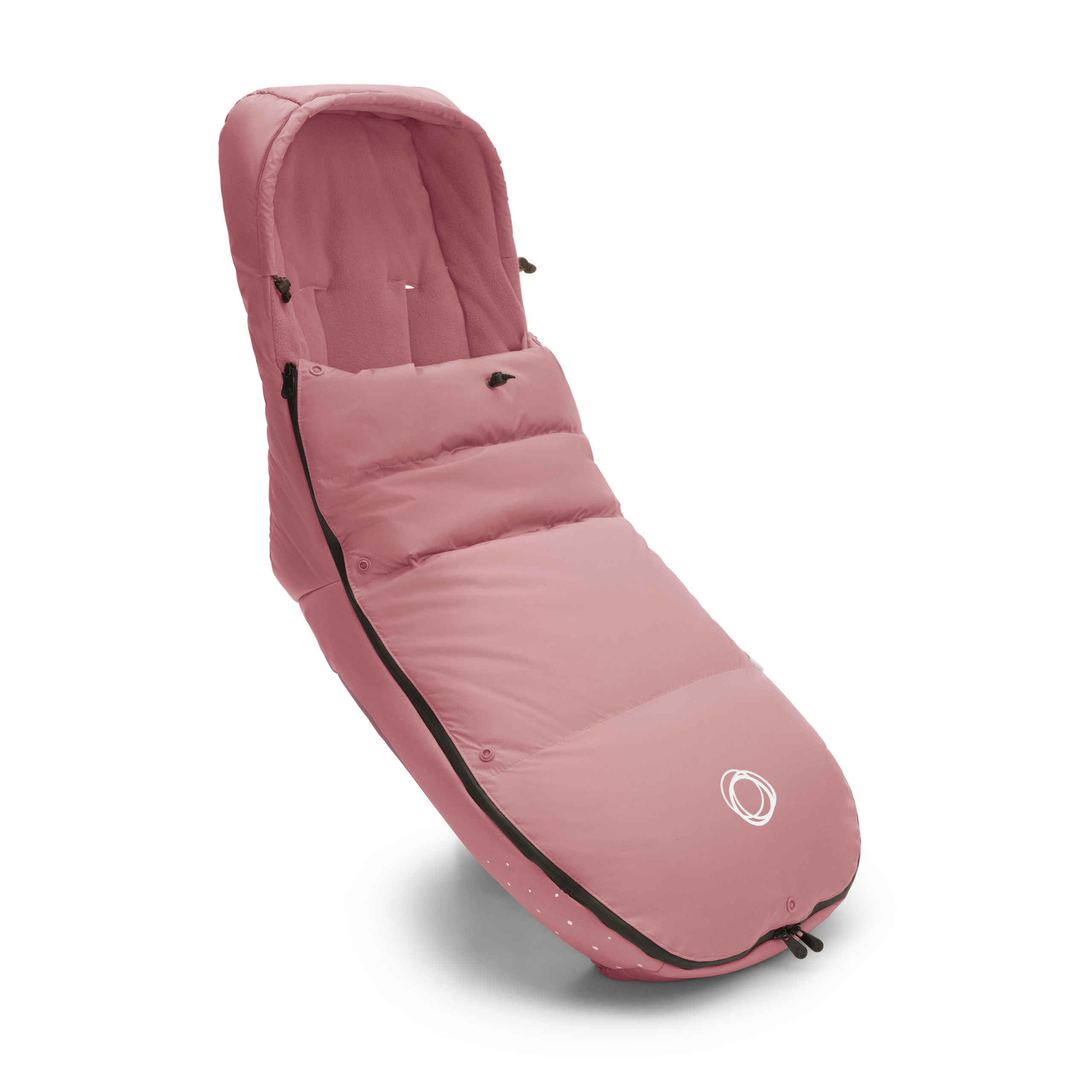 Refurbished Bugaboo performance winter footmuff EVENING PINK - Thumbnail Slide 1 of 6