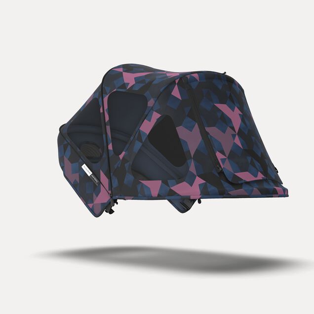Refurbished Bugaboo Donkey breezy sun canopy BIRDS - Main Image Slide 4 of 6