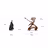 Bugaboo x Stella McCartney Dragonfly Plus seat stroller tobacco brown base, tobacco brown fabrics, tobacco brown sun canopy - Thumbnail Slide 8 of 12