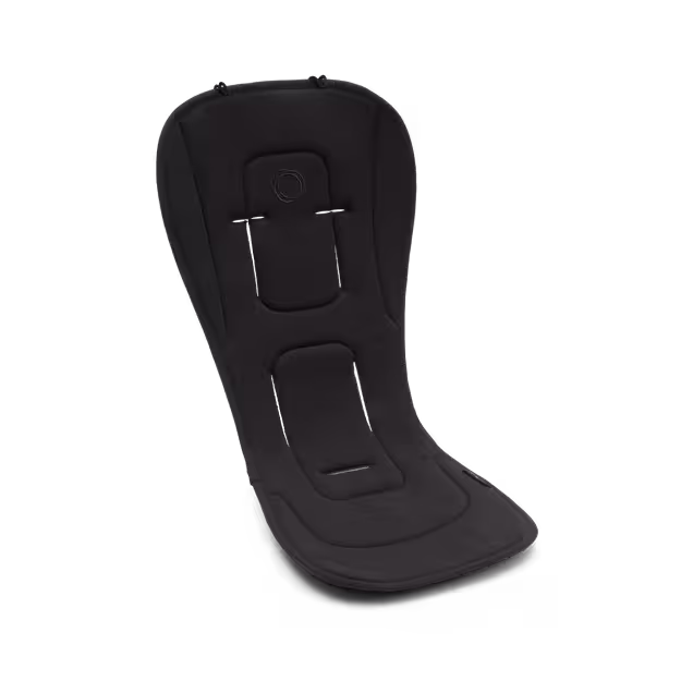 Refurbished Bugaboo dual comfort seat liner Midnight black - Main Image Slide 1 van 2