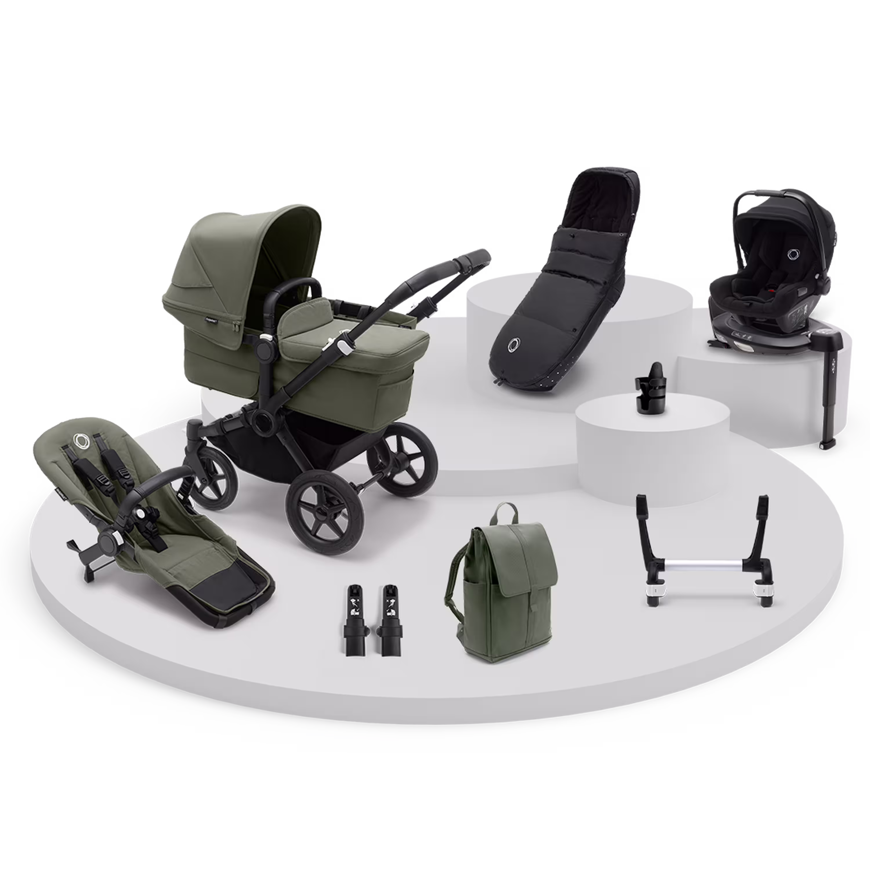 Bugaboo Donkey 5 Mono Ultimate newborn bundle - Main Modal Image Slide 1 of 7