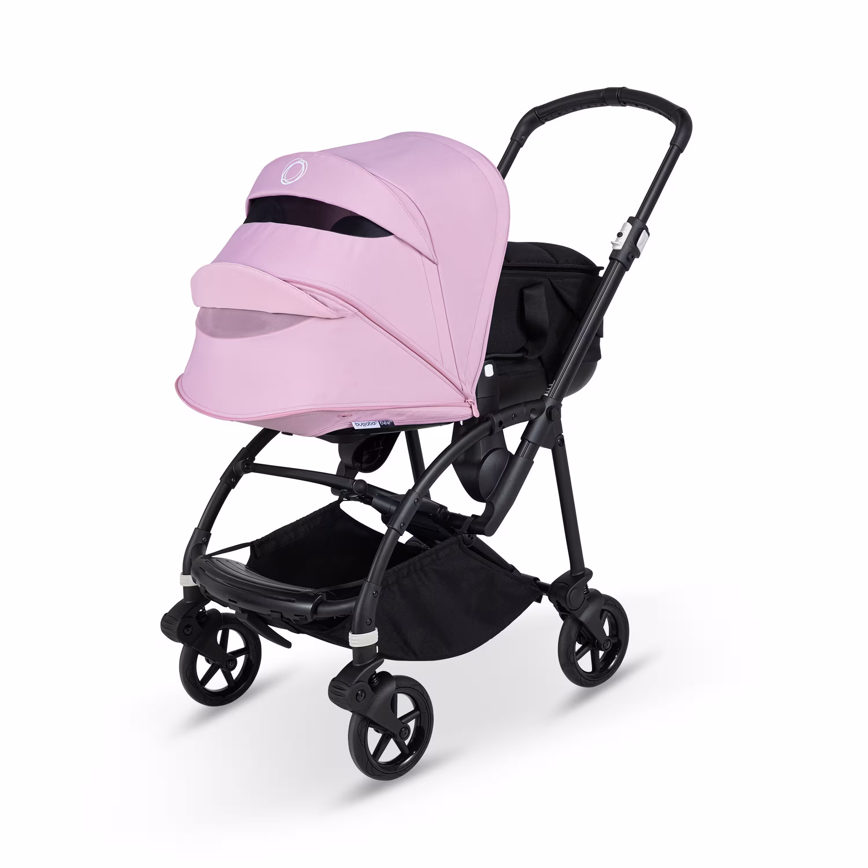 Bugaboo Bee6 sun canopy RW fabric NA SOFT PINK - Main Modal Image Slide 8 of 22