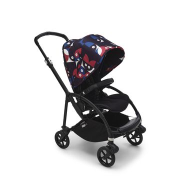 Bugaboo Bee 6 sun canopy Animal Explorer RED/BLUE - view 2