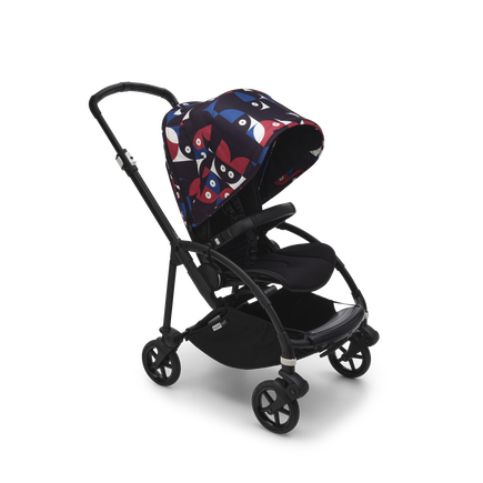 Bugaboo Bee 6 sun canopy Animal Explorer RED/BLUE - view 2