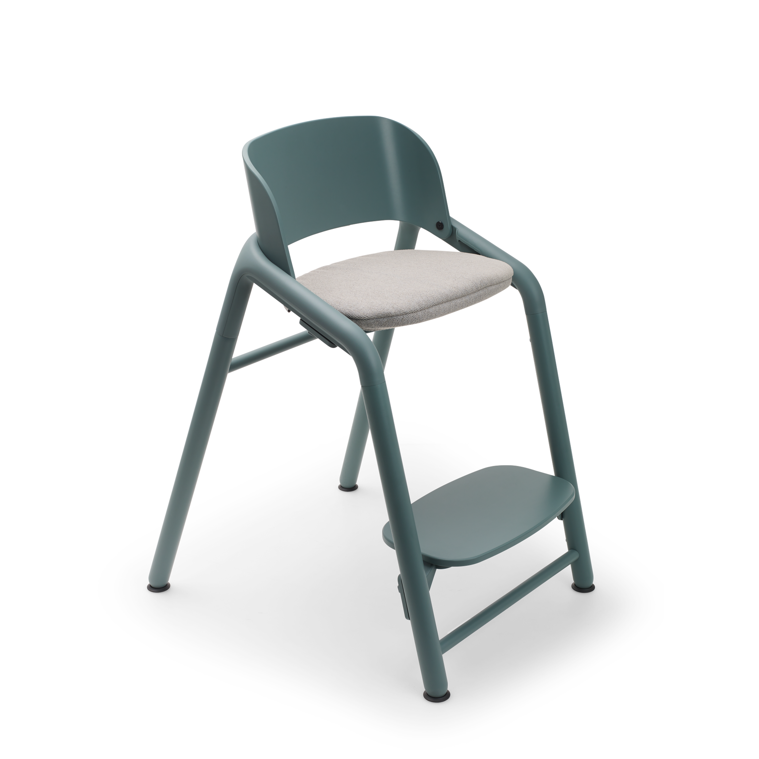 Bugaboo Giraffe chair in blue and junior pillow in grey. - Thumbnail Slide 2 of 3
