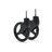 Bugaboo Dragonfly swivel wheels BLACK - Thumbnail Slide 2 of 2