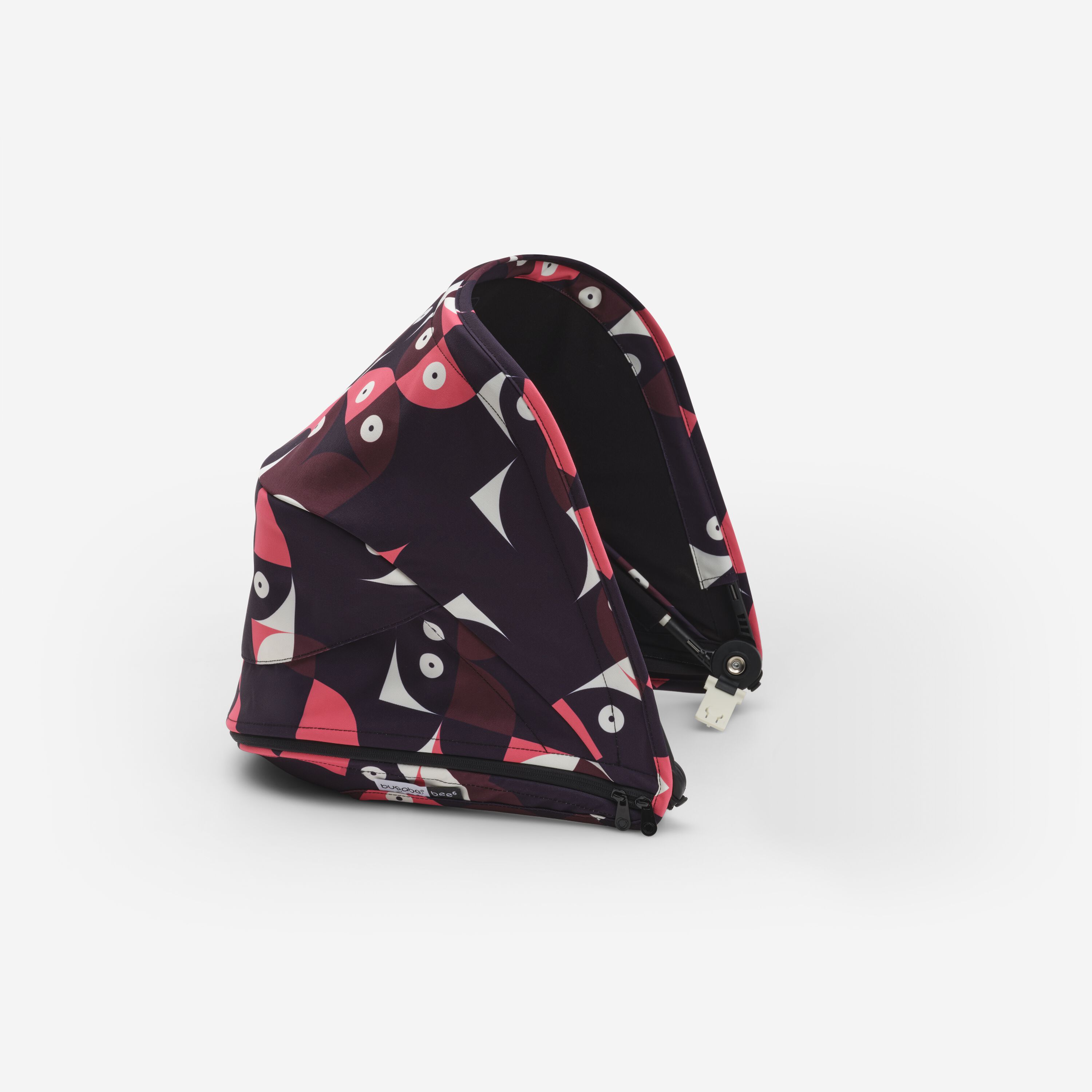 Bugaboo Bee 6 sun canopy Animal Explorer PINK/ RED  - Main Modal Image Slide 3 of 3