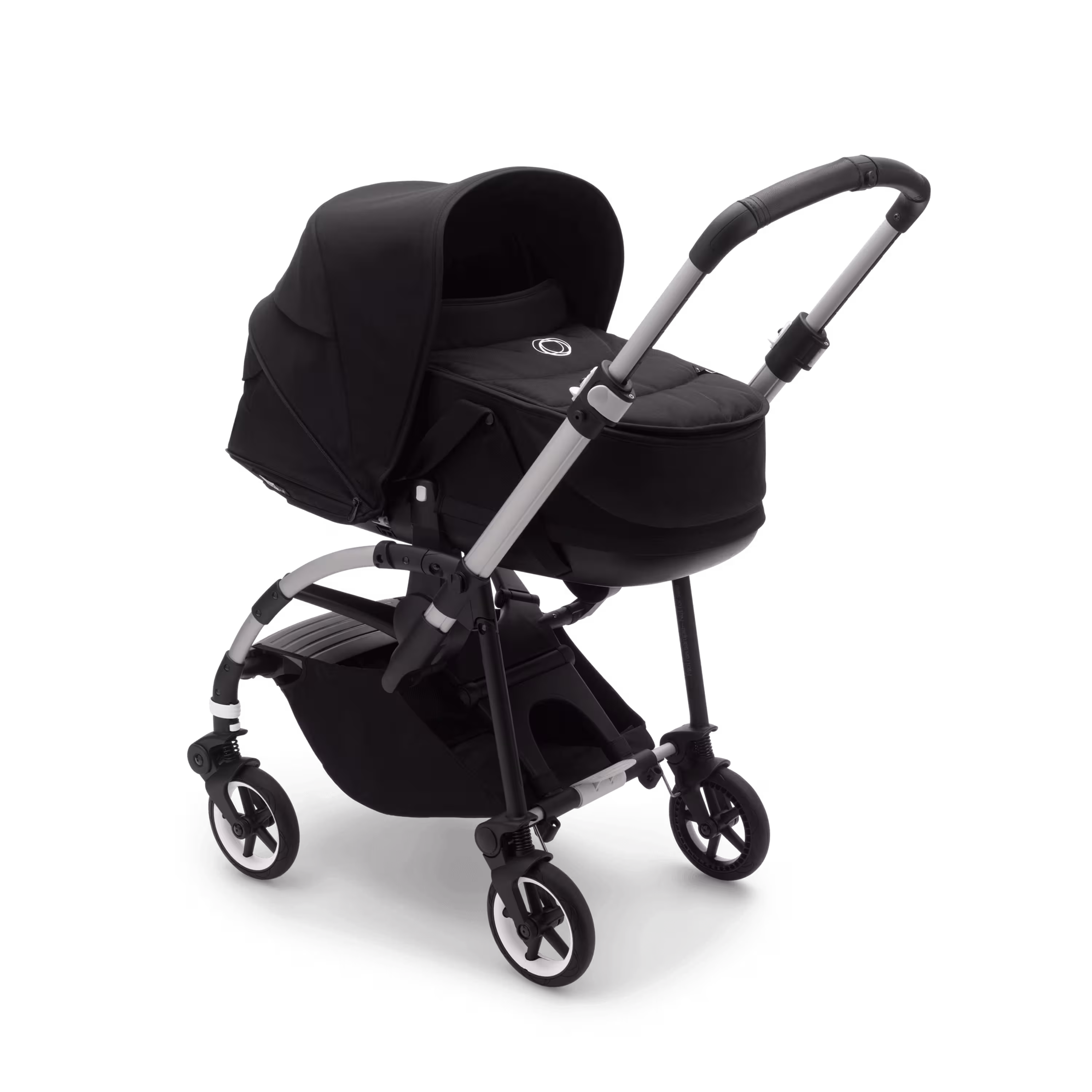 Bugaboo Bee 6 seat stroller black sun canopy, black fabrics, aluminium base - Main Modal Image Slide 2 of 3