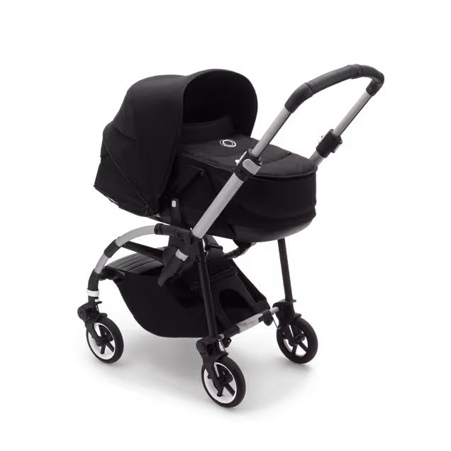 Bugaboo Bee 6 seat stroller black sun canopy, black fabrics, aluminium base - Main Image Slide 2 of 3