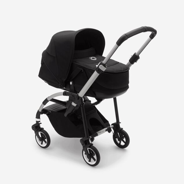 Bugaboo Bee 6 seat stroller black sun canopy, black fabrics, aluminium base - Main Image Slide 2 of 3